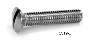 Maskinskruv kullerförsänkt M8x40. FP=4