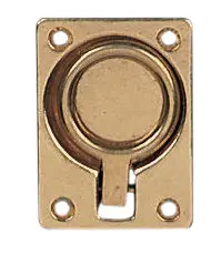 Durkbeslag 44x37mm mässing