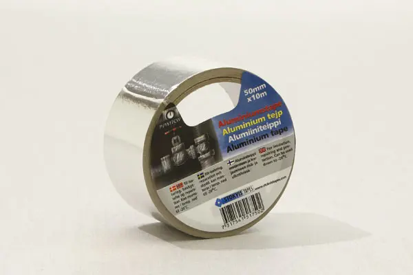 Skarvtejp aluminium 10m x50mm