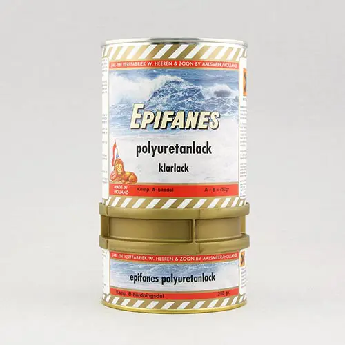 Epifanes högblank Polyuretanlack klarlack 750gr.