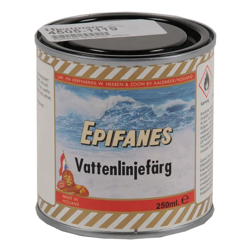 Epifanes lack svart, 250ml