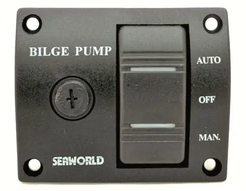 Kontrollpanel länspump 12/24V