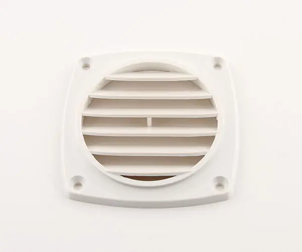 Ventilgaller vit 92x92mm