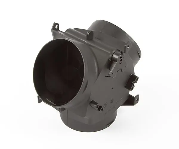 Y-rör 90mm med spjäll