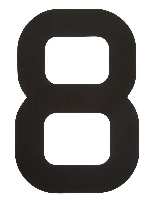 Segelsiffra 8, 30cm