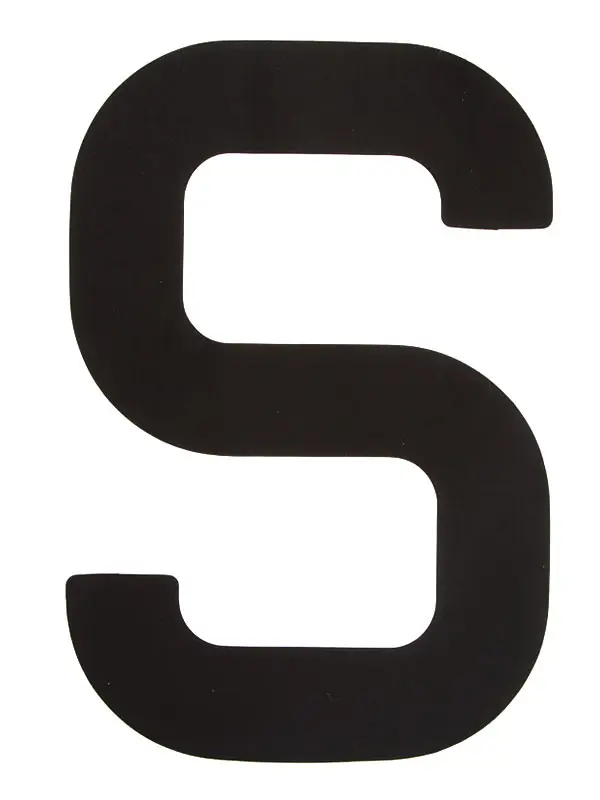 Segelsiffra S, 38cm