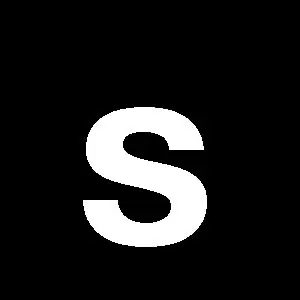 Reg-bokstav s 60mm Vit