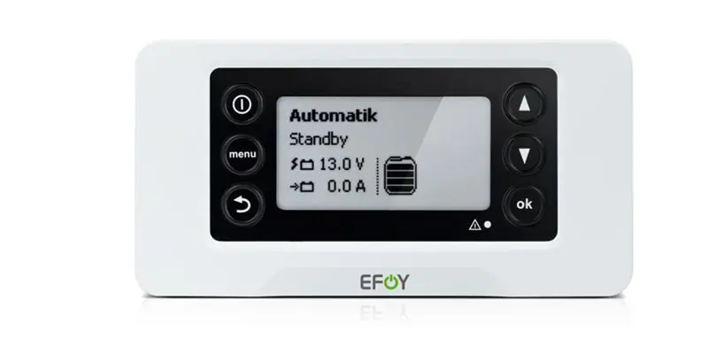 EFOY Vit ram till manöverpanel