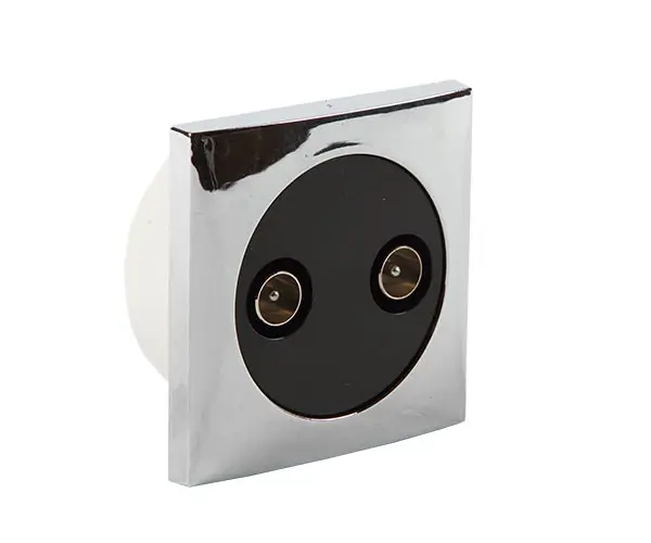 Båtsystem antennuttag krom/2178