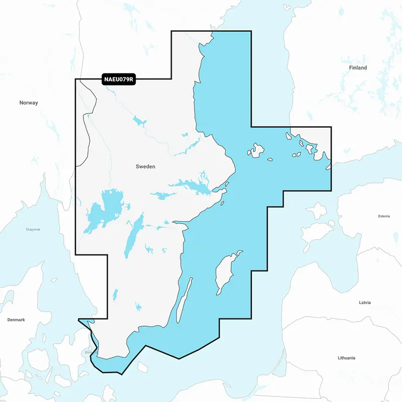 Navionics+ NAEU079R Regular sydöstra Sverige
