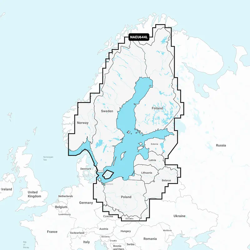 Navionics+ NAEU644L Östersjön LARGE