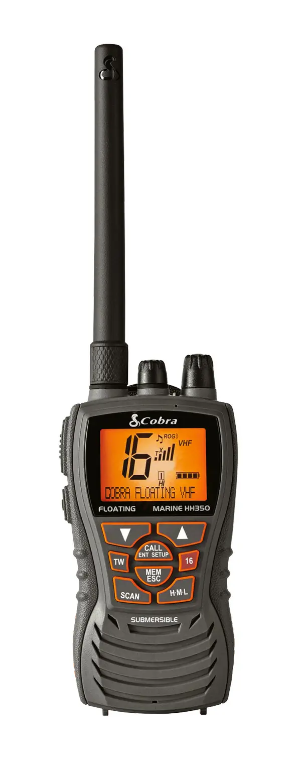 VHF Cobra HH350, bärbar