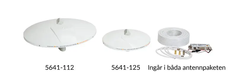TV-antenn Glomex Nashira 370mm