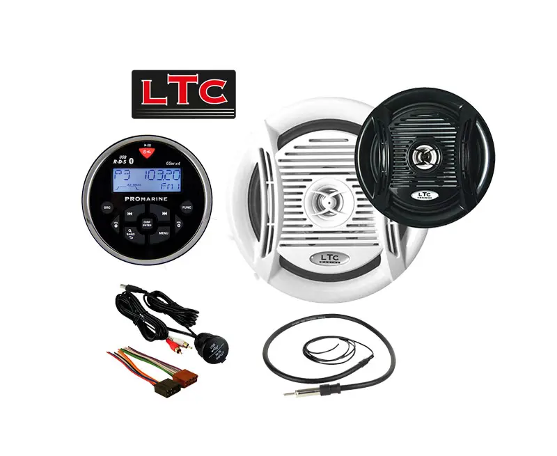 LTC Promarine 1111 Stereopaket, Svart