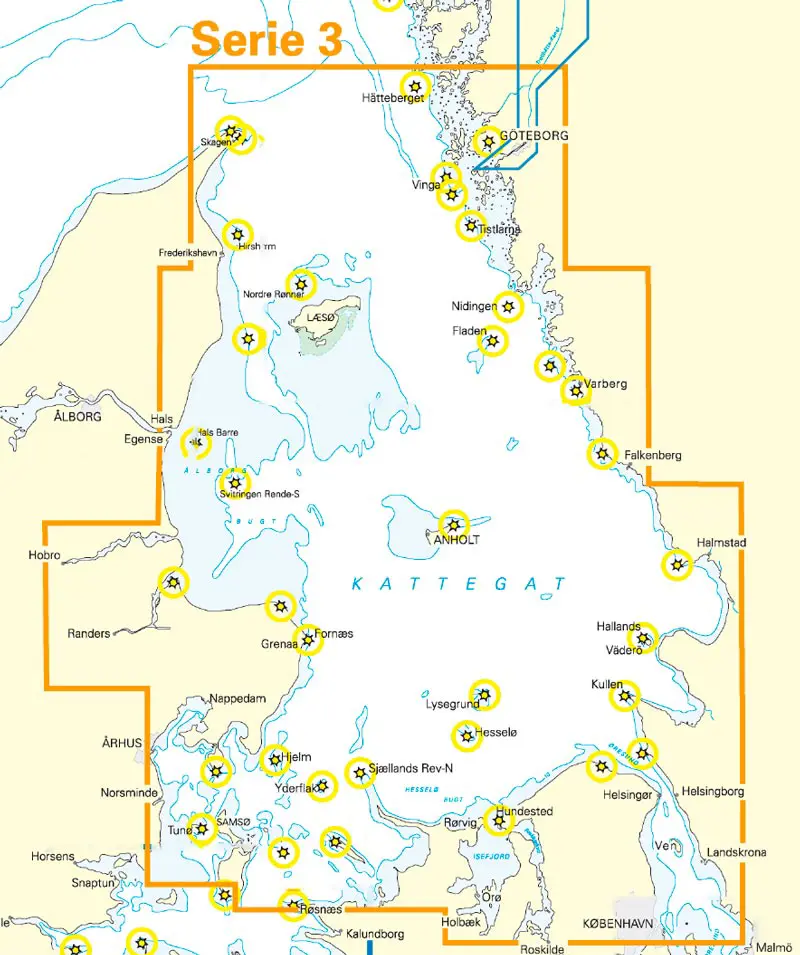 NV. Atlas Serie 3, Samsö - Sund - Kattegat