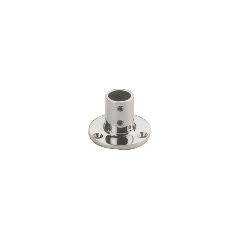 Mantågsfot rak 25mm bas 73mm