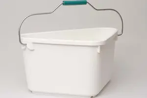 Hink Trekantig 15liter Vit