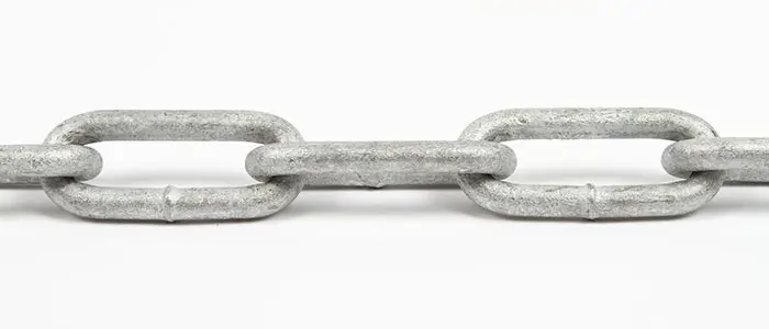 Kätting 10mm långlänk, /m