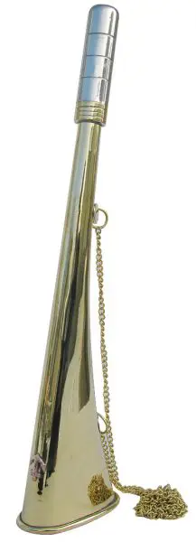 Blåslur mässing 23cm