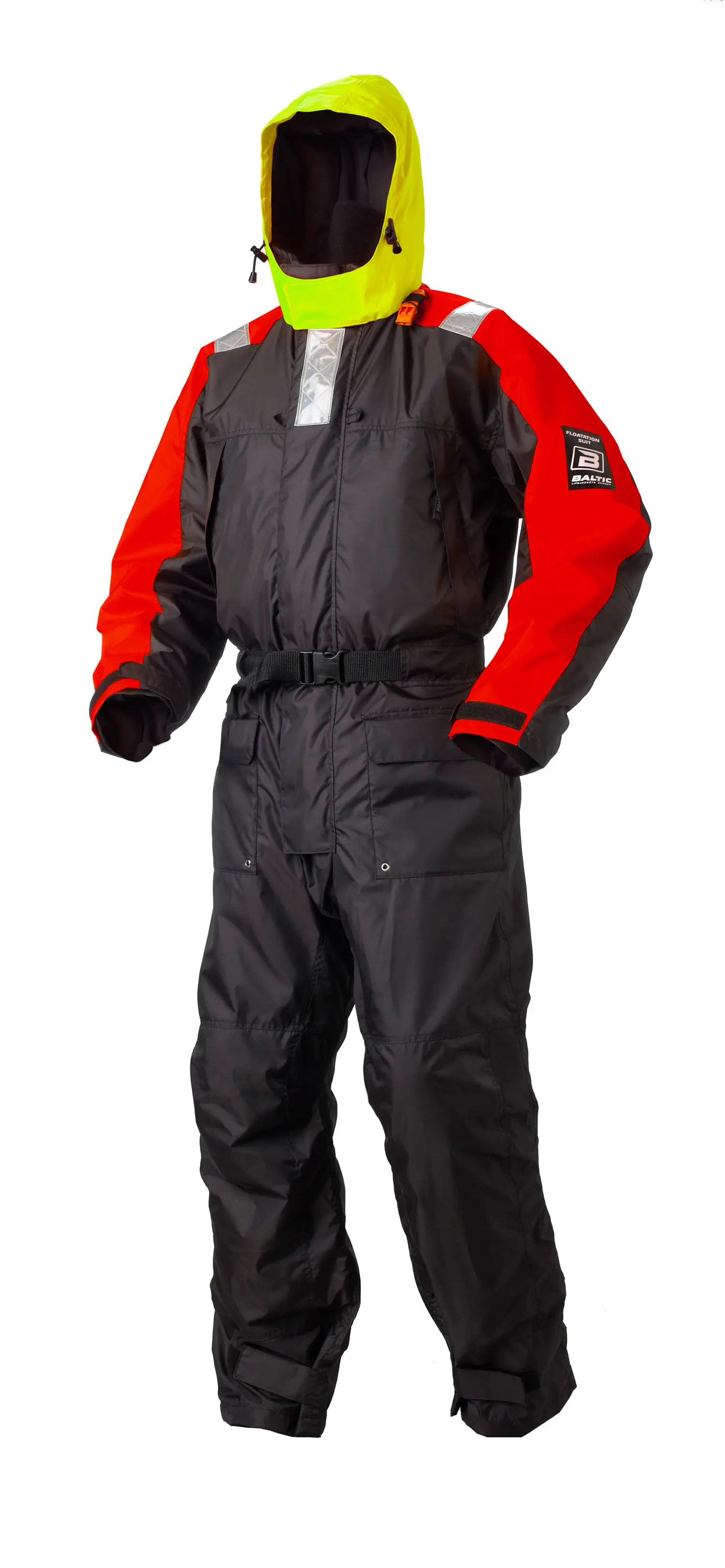 Baltic Flytoverall Amarok svart/röd Barn, 25-30kg