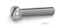 Maskinskruv Ostskalle M4x40mm. FP=10st