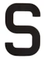 Segelsiffra S, 23cm (optimist)