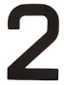 Segelsiffra 2, 30cm