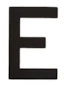 Segelsiffra E, 30cm