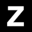 Reg-bokstav Z 90mm Vit
