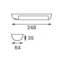 Båtsystem Soft SMD LED silversand/2559