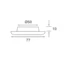 Nova II SMD LED, krom/2366