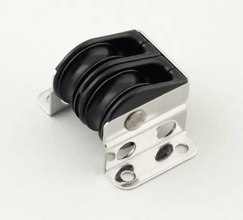 Harken dubbelblock stående 29/8mm