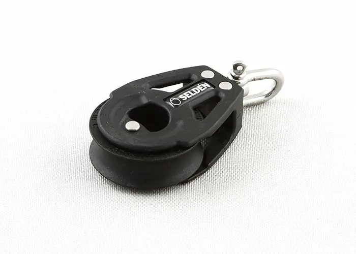 Selden svirvelblock 10mm