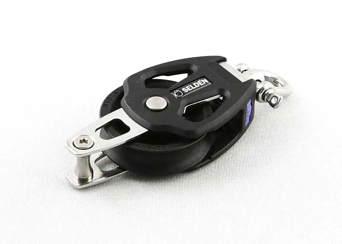 Selden block med hundsvott 12mm