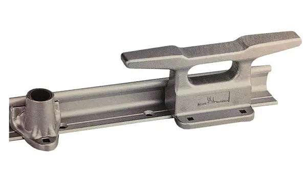 Relingslist aluminium 4m