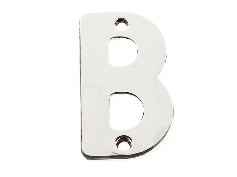 Registreringsbokstav rostfri B