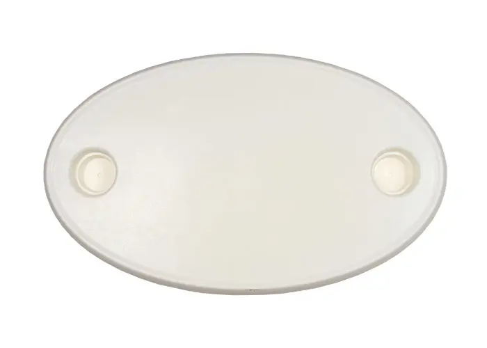 Bordsskiva plast oval 76x45cm