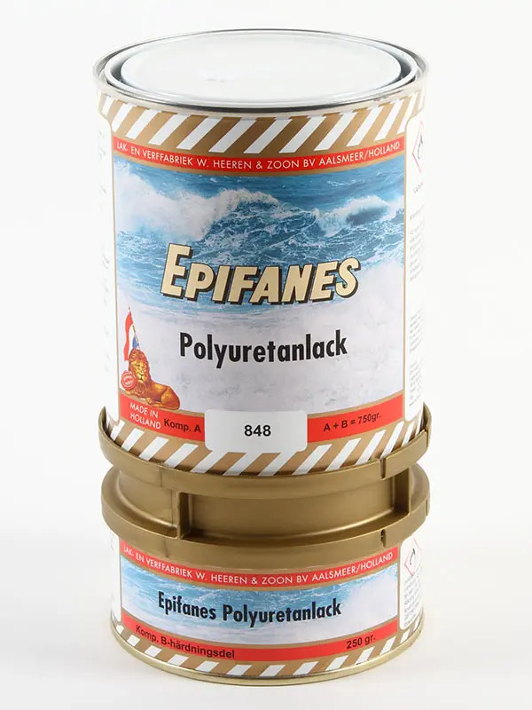 Epifanes Polyuretanlack Stockholmsvit 750gr.