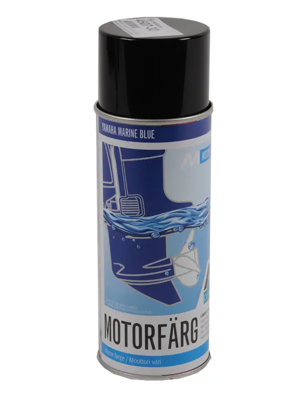 Motorfärg spray Yamaha mörkblå