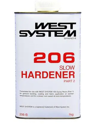 Härdare 206 Långsam 1kg (B-pack)