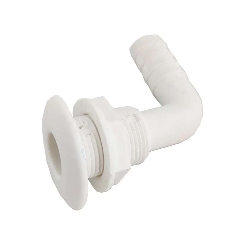 Plastgenomföring vinklad 19mm