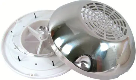 Ventilator, rostfri kåpa
