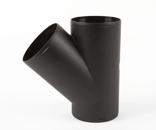Grenrör 90mm svart