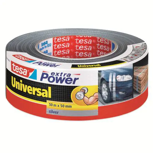 Vävtejp  50mm x 50m silver