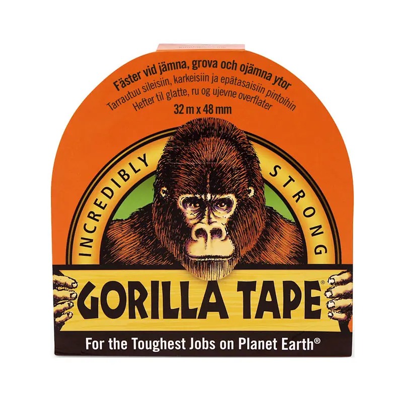 Gorilla tejp Svart 48mm x32m