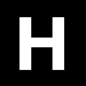 Reg-bokstav H 90mm Vit