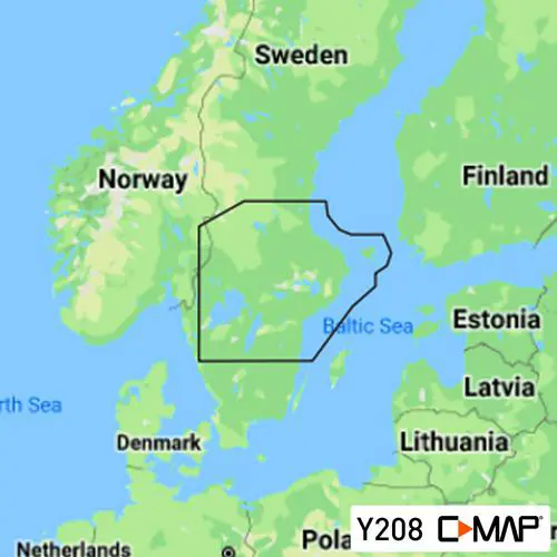 C-Map Discover Y208 Stockholm/Mälaren