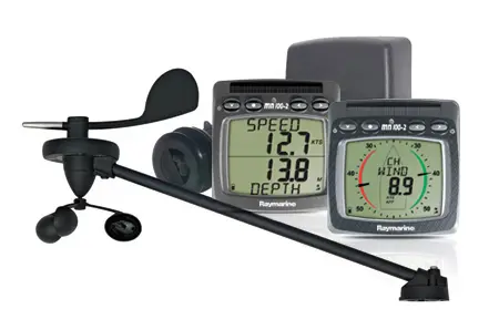 Raymarine Trådlös Vind, Fart, Djup & temp