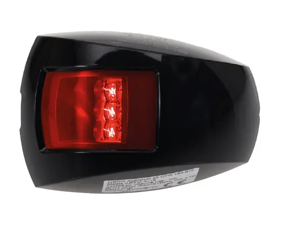 Lanterna LED Babord Svart 1NM liten