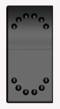 Lock utan symbol